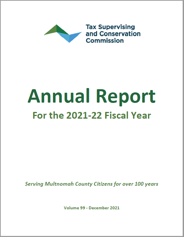 photo of TSCC 21-22 Annual Report